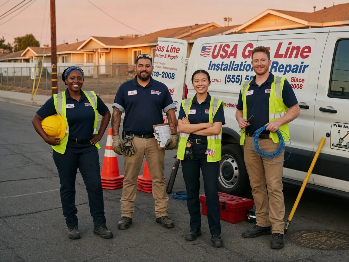 Gas Line Installation company in Forest Lake, MN